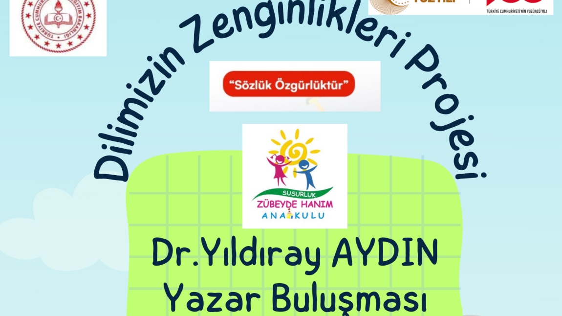 ÇOCUK KİTAPLARI YAZARI DR. YILDIRAY AYDIN OKULUMUZA GELDİ...